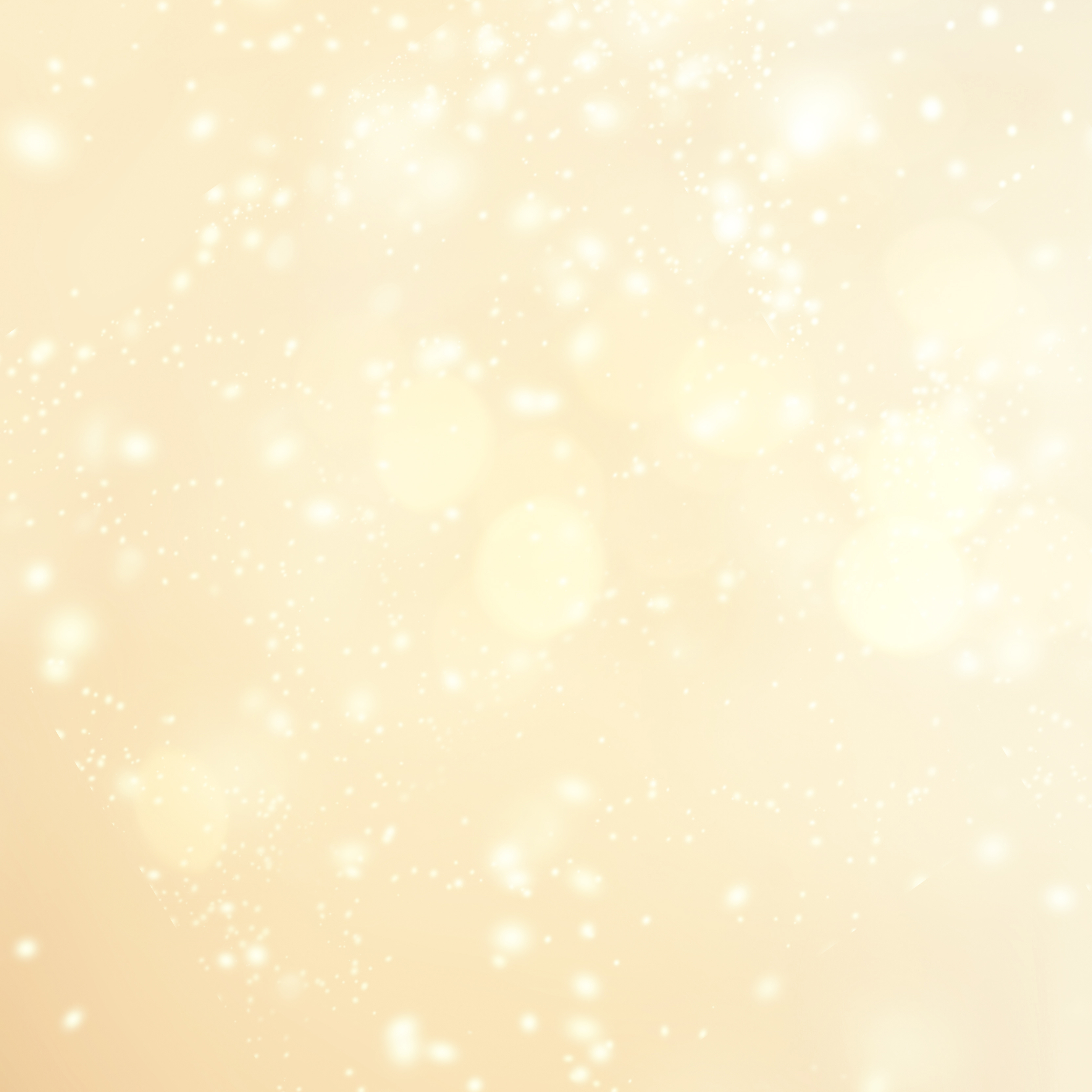 Gold Christmas Lights Background 